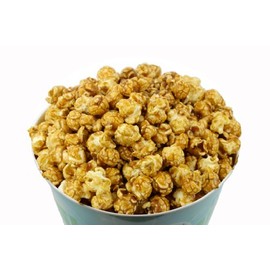 Signature Popcorn - 1-gallon Multi Language Thank You Reusable Plastic Tin - Caramel