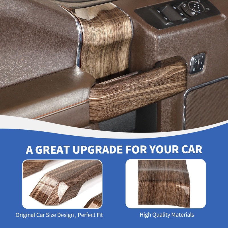 RAZPOY for F150 Inner Door Handles Covers & Door Handle