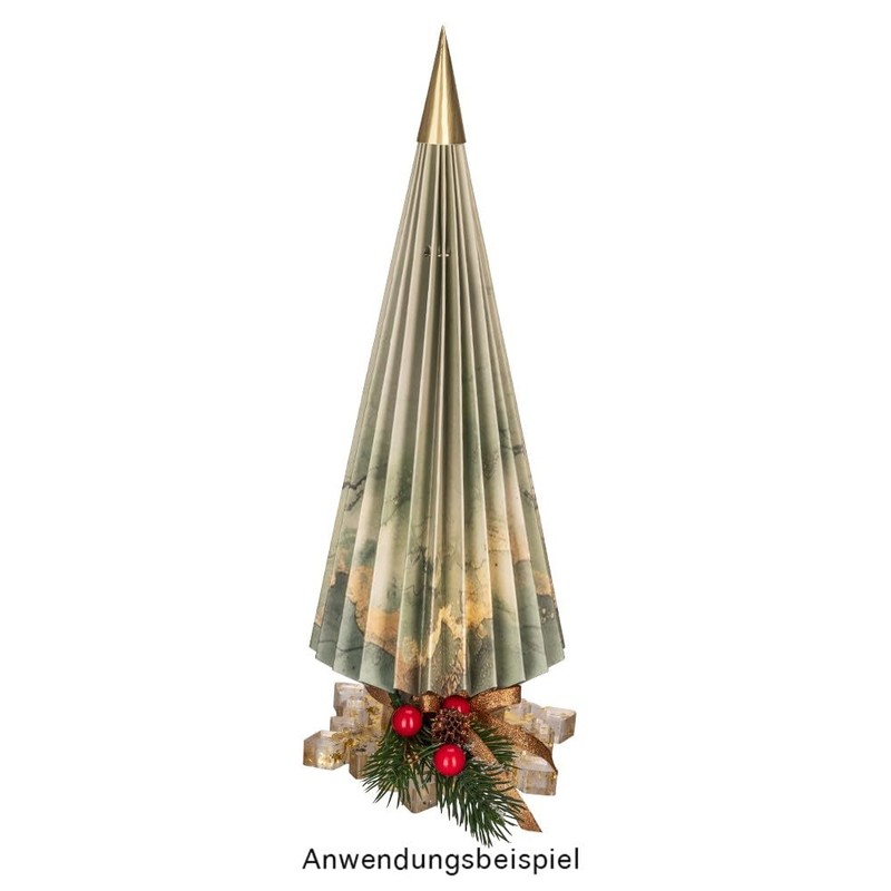 Ideen mit Herz Magnetic Folding Fir Trees, Honeycomb Trees, Decorative