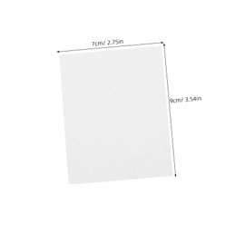 Healeved -natural Cotton Makeup Remover Pads 80ct Non-irritating Soft for Delicate Areas Face Cleansing Toning Pads