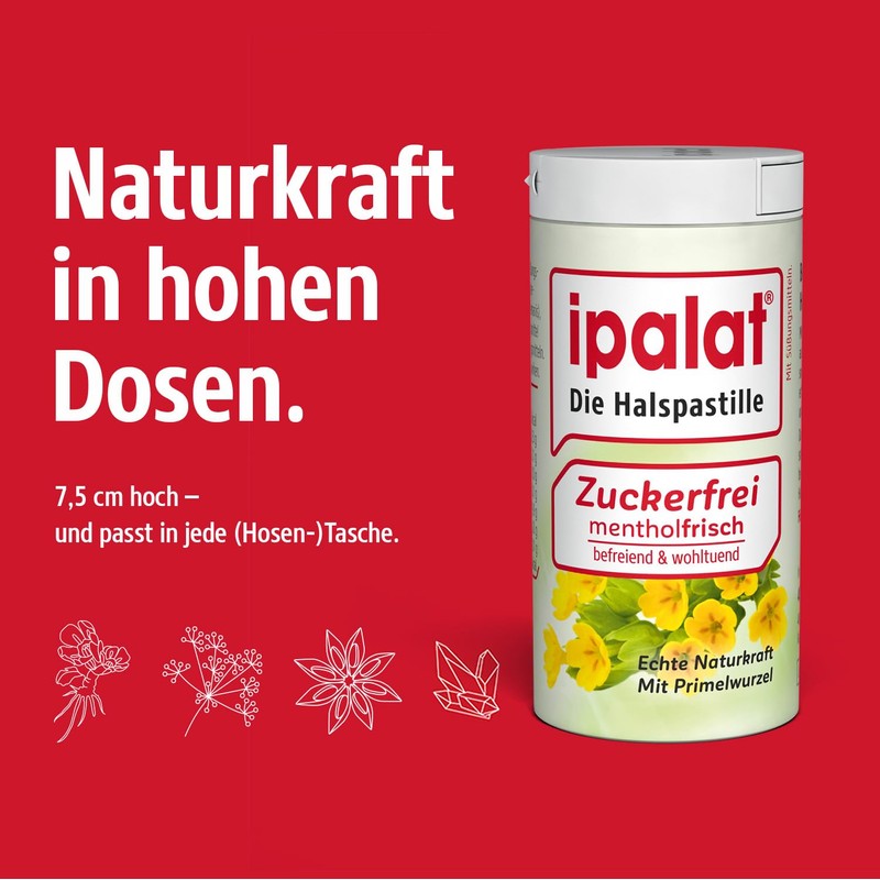 Ipalat Cough Drops Sugar Free Pack of 400