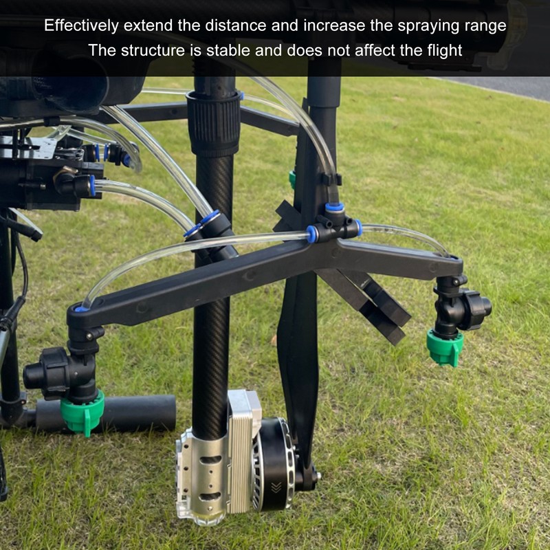 Agricultural Plant Protection Drone Y Type Double Nozzle Plant Protection