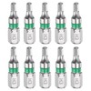 sourcing map 10pcs Hex Screwdriver Bit H3 1/4" Hex Shank