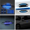 8Pieces Universal 3D Carbon Fiber Auto Door Handle Scratch Protection