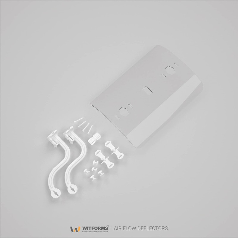 WITFORMS/WINDOW - Adjustable AC air deflector suitable for window air