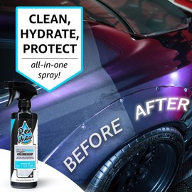Rev Auto Vinyl Wrap Cleaner Kit – 3-Item Set Includes Wrap Detailer, Shampoo & Light Stain Remover | Made for Gloss, Satin, Matte, Chrome & More