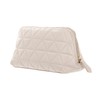 VALENTINO Carnaby Soft Cosmetic Case Ecru, ecru