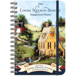 LANG Linda Nelson Stocks 2025 Spiral Engagement Planner (25991011090)