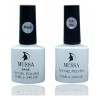 Lé Mussa Base Y Top Finish Gel Uv Para Uñas