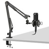 Table Mount Clamp, Metal Desk Clamp for Microphone Stand Mic