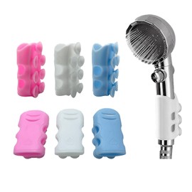 Yootiko Duschkopfhalterung Ohne Bohren Duschbrause Halterung Handbrause Silikon Saugnapf Verstellbar Brausehalter Selbstklebender Duschkopfhalterung Wand Brause Aufh?ngung Duschkopf Halter F??r Badezimmer