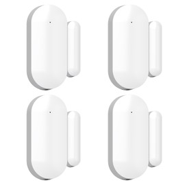 Wireless Door Window Sensor Alarm for Kids Safety DIY Door Window Alarms for Home Security,Door Sensors Replacements Work with Hapippofa Smart Home Alarm Siren Hub(4 Pack)