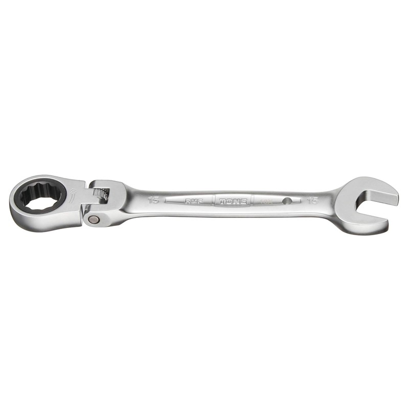 TONE RMF-15 Oscillating Ratchet Offset Wrench, Double Side Width 0.59
