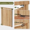Hidden Door Hinge - Heavy Duty Door Hinges, Pivot Hinge,