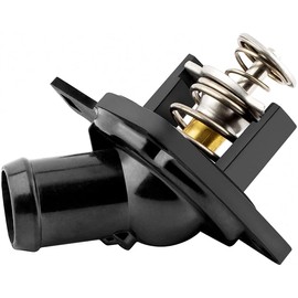 MYSMOT 143-0819 Engine Coolant Thermostat Housing for Honda Civic 2006-2012 CR-V 2007-2011 Acura TSX 2004-2008, 19301-PNA-003 19301-RAF-004