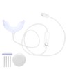 Teeth Whitening Device Soft Silicone Blue Light Timing Dental Teeth