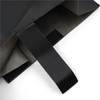 1 x Black Tissue Box Cover Square PU Leather Tissue