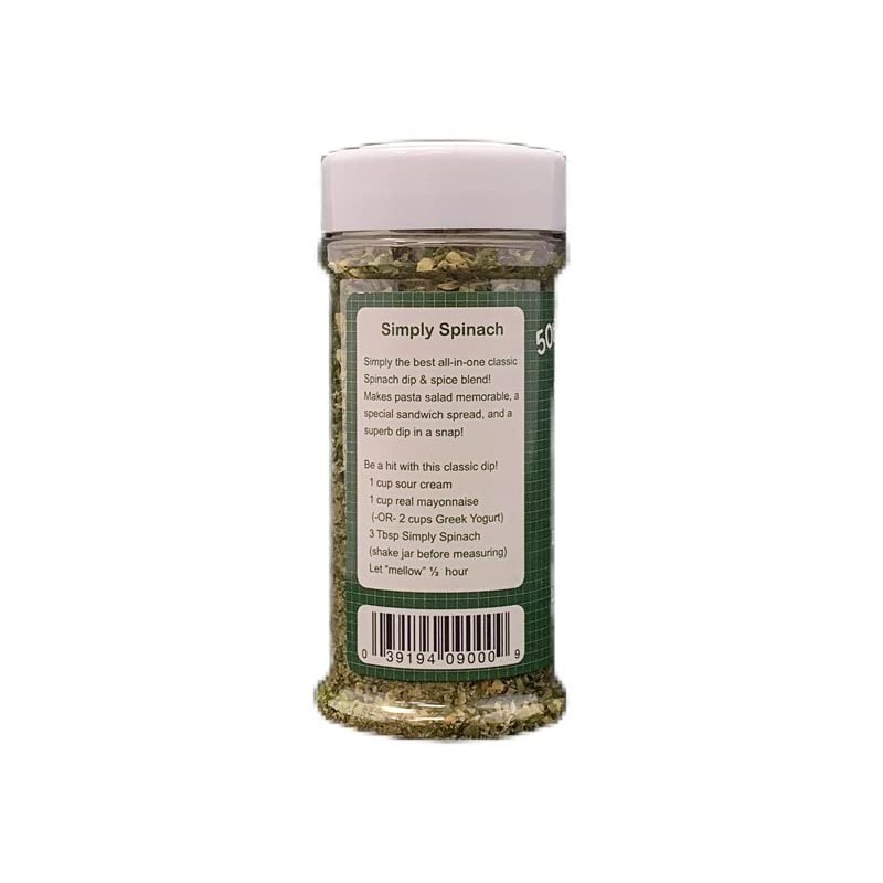 Jodie's Kitchen Simply Spinach Herb & Spice Blend, 1.6 oz
