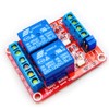 HiLetgo 2pcs DC 12V 2 Channel Relay Module with Isolated