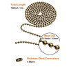 160-inch Ceiling Fan Pull Chain, Rustproof 3mm Pull Chain Extension