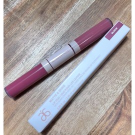 Arbonne Matte & Shine Lip Duo With Sunflower Seed Oil *BLOOM*  0.09oz. NEW