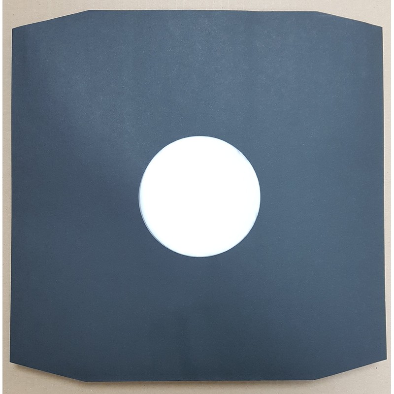 12" Black Polylined Record Inner Sleeves x 50
