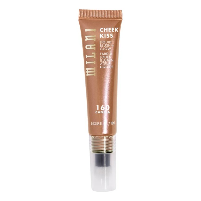 Rubor Líquido Milani Cheek Kiss Blush And Glow Tono Canela