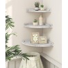 Petrala Petrala Corner Shelf Hanging Wall Shelf Wood Floating Shelves