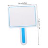 Operitacx Handwriting on Blackboard Small Dry Erase Board Wipe Off
