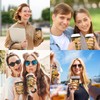 Reusable Iced Coffee Sleeve with Handle Neoprene Insulated Sleeves for