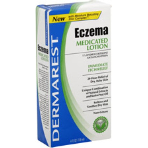 Dermarest Eczema Medicated Lotion 4 oz (Pack of 10)