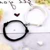 KINBOM Pack of 2 Magnetic Couple Bracelets, Love Heart, Mutual