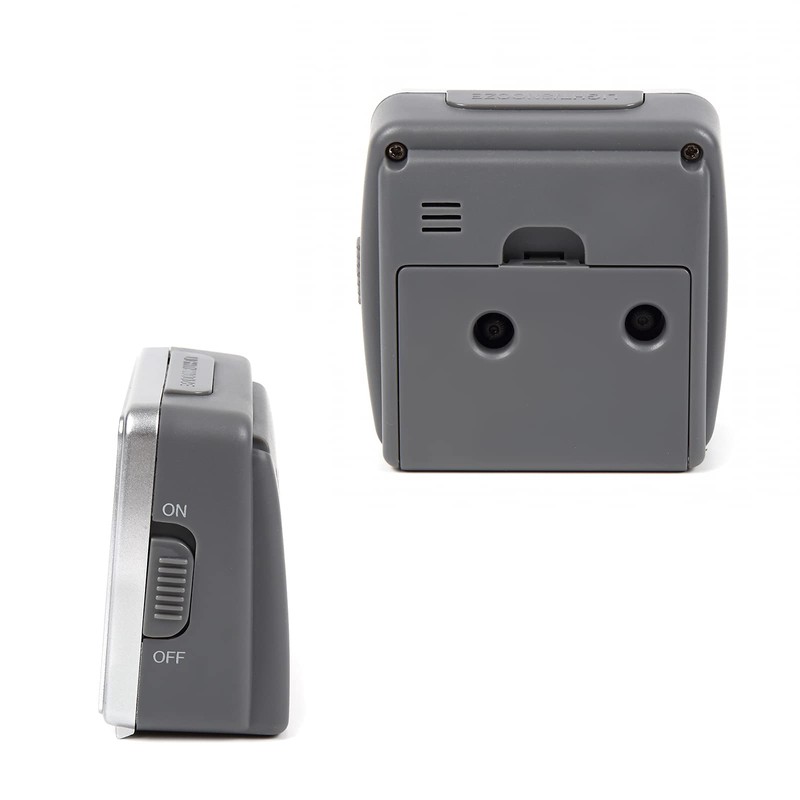 Mag Small When Attire (kozirou) Analog Mini Alarm Clock Silver