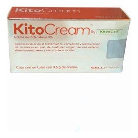 Kitocream Crema Cicatrizante En La Piel, Tubo Con 3.5g Todo Tipo De Piel Día/noche