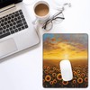SSIMOO Sunflower Field Sunset Sea of Flowers Desk Computer Pad-Gaming