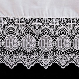 Christian Brands IHS Lace Altar Frontal