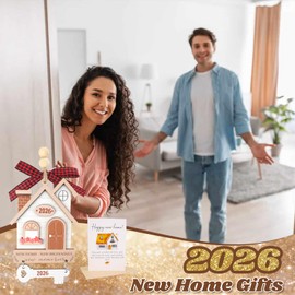 New Home Gifts 2026, House Warming Gifts New Home, Ornament Housewarming, New House Gift Ideas, Unique Homeowners Gift Hanging, For Couple Women Friends Neighbourhood Family