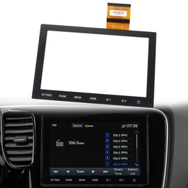 Dasbecan 8“ Touch Screen Without LCD Compatible with 2020 2021 2022 Mitsubishi Outlander Replaces 8740A103 8740A098