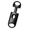 Pardo Cigar V-Cut Cigar Cutter, Black, Wedge Cut, Easy to