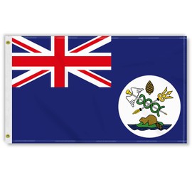 3×5 FT Canada Vancouver Island Flag, Large 100D Canadian BC City Outdoor Banner,Doube Side Printing Decor For Patio Garden With Brass Gromment