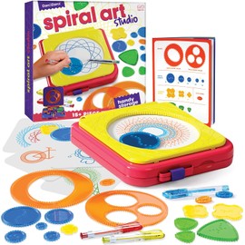 Kit de Arte en Espiral Dan&Darci para Niños - Set de Manualidades para Niñas y Niños de 6 a 12 Años - Regalos para Niña de 6, 7, 8, 9, 10 Años, Niño - Juguetes y Kits de Manualidades de Regalo - Ideas