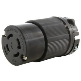 AC WORKS® 30A 125/250V NEMA L14-30R 4-Prong Female Connector Assembly by AC WORKS®