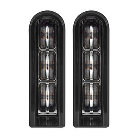 HDBUBALUS Saddlebag Accent LED Insert Saddlebag Filler Support Tail Brake Light Fits for Harley Touring Electra Glide Road King Road Glide CVO FLHR 2014-2020 Black