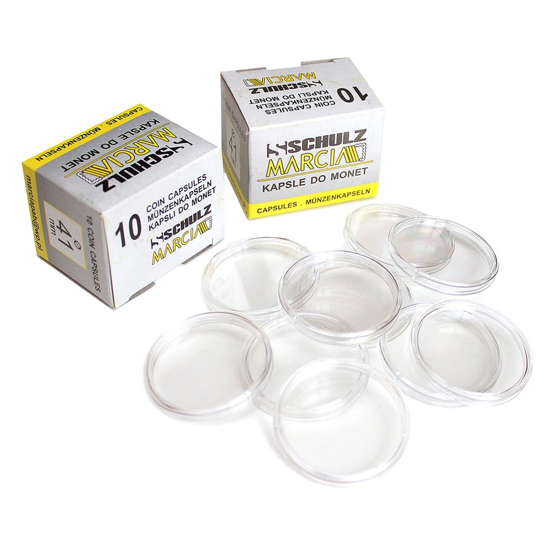 10 NEW COIN CAPSULES SIZE 16 mm