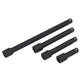 Sealey Ak5513 Impact Extension Bar Set 4Pc 1/2Sq Drive
