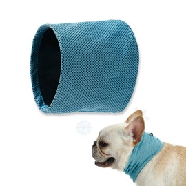 Chumix Cooling Collar for Dogs, Dog Collar Cooling, Cooling Neckerchief Dog, Cooling Collar Dog, Suitable for Cooling Dogs in Summer (L)