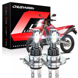 CHUSYYRAY 2 super Bright LED headlight bulbs for Yamaha Zuma 50 YW50 2008-2013 scooter USA