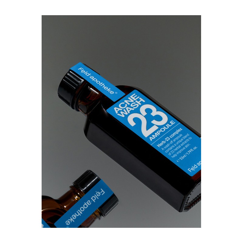 Feld Apothecé Acne Wash 23 Ampoule 53ml / 아크네 워시