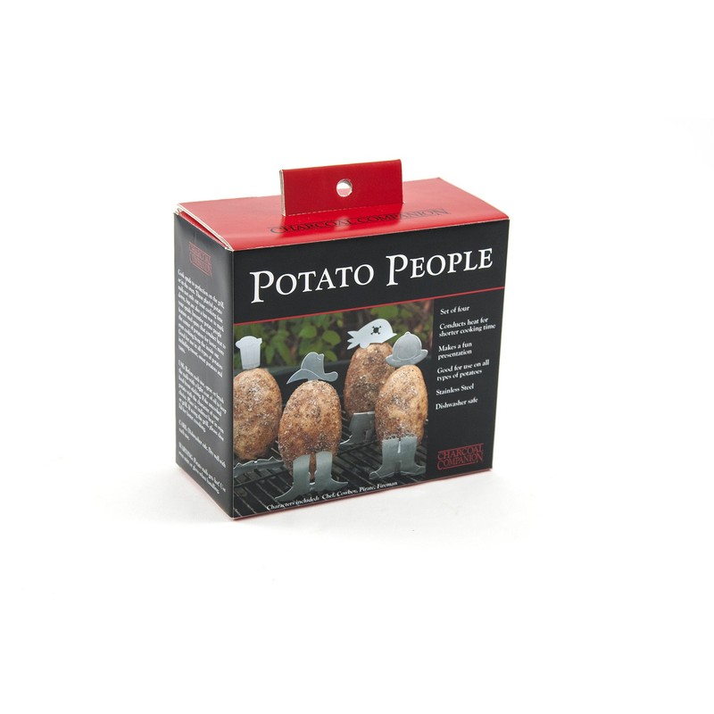 Charcoal Companion Potato People in 4 Styles