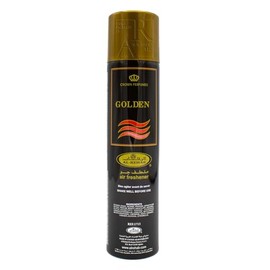 Al Rehab Golden Air Freshener, 10.15 Ounce / 300ml